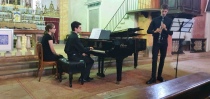 Davide Conte (pianoforte) e Damiano Ballarin (clarinetto)